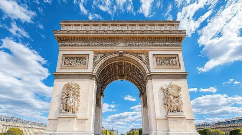 Billet Paris : visite guidée privée exclusive de l'Arc de Triomphe