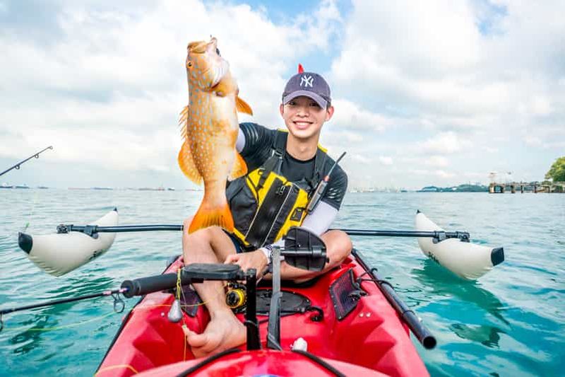 Billet Singapour : Expérience de pêche en kayak de 4 heures