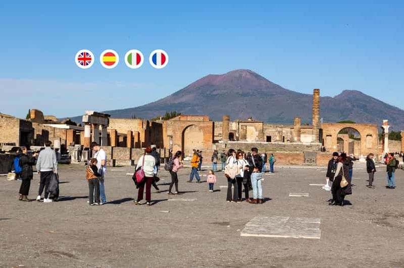 Billet Depuis Naples : visite coupe-file de Pompéi - visite en petit groupe