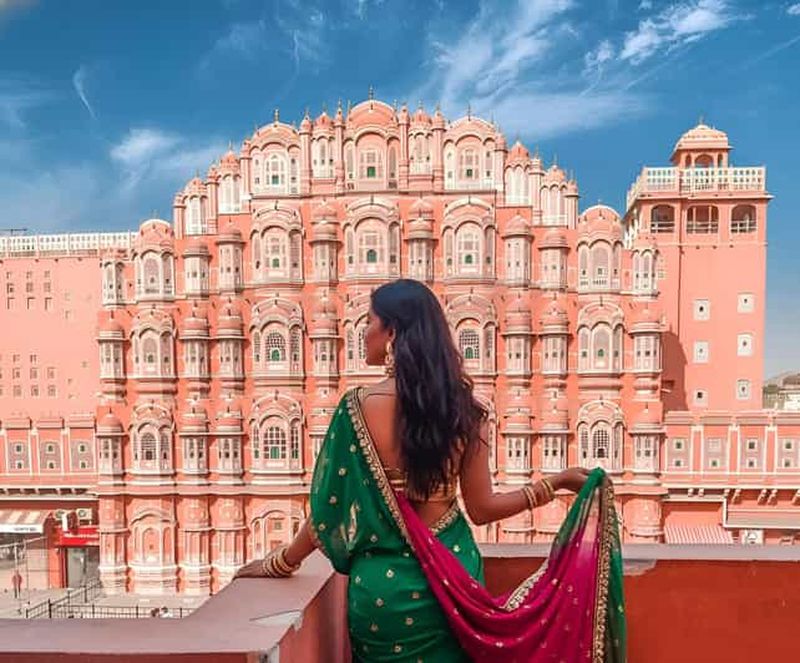 Billet Visite guidée privée d'une journée à Jaipur avec le temple des singes