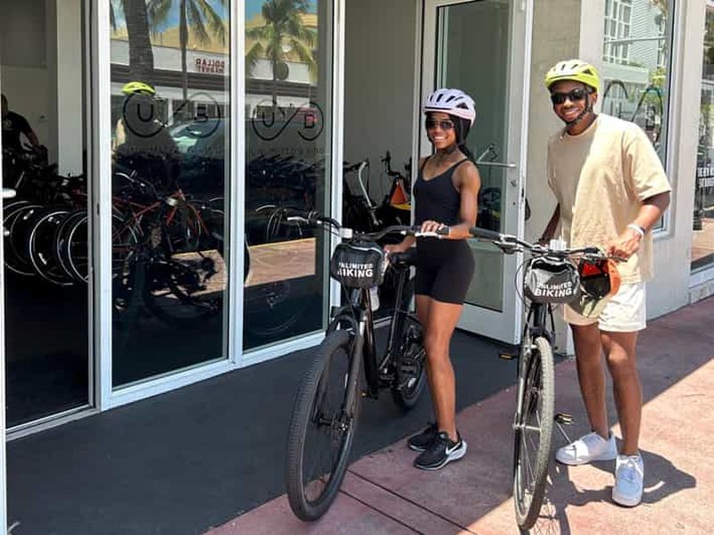 Billet Miami Beach : Location de vélos ou de vélos électriques avec carte