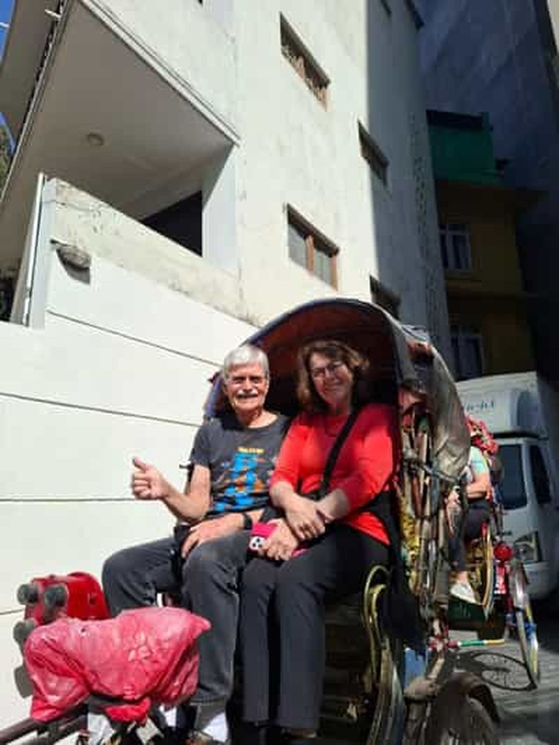 Billet Visite de Thamel en pousse-pousse