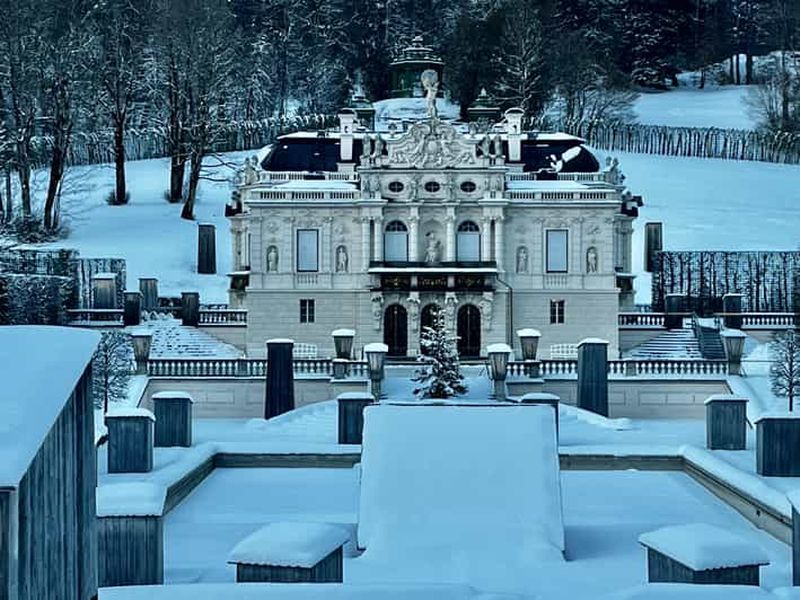 Billet Munich en Tesla : abbaye d'Ettal, château de Linderhof et Alpes bavaroises