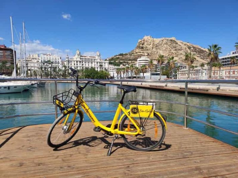Billet Alicante : visite à vélo de la ville et de la plage