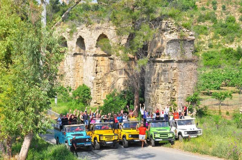 Billet La ville de Side : Green Canyon Jeep Tour, Boat Trip & Waterfall