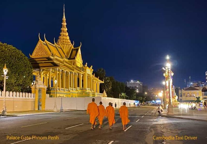 Billet Champ d'extermination Five Top, Toul Sleng, Palais royal, Wat Phnom