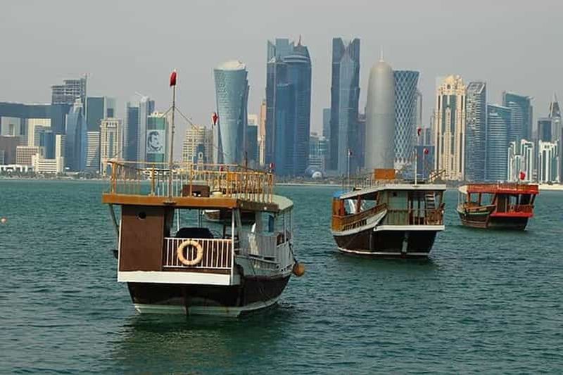Billet Doha : visite citadine et croisière en boutre (option 4 ou 8 heures)