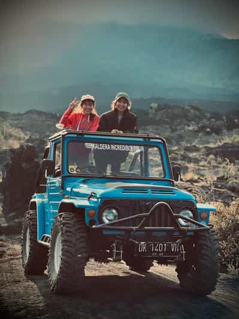 Billet Mont batur : lever du soleil en 4x4 et lave noire