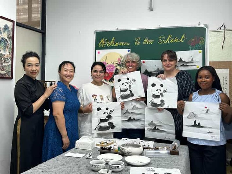 Billet Chengdu : Cours de calligraphie chinoise et de peinture chinoise
