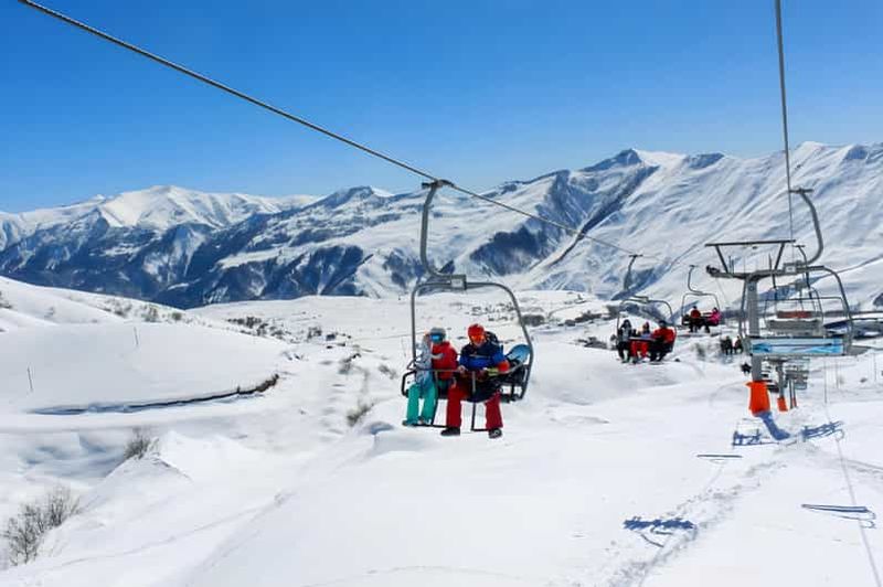 Billet Depuis Tbilissi : station de ski de Gudauri - Magie hivernale ❄