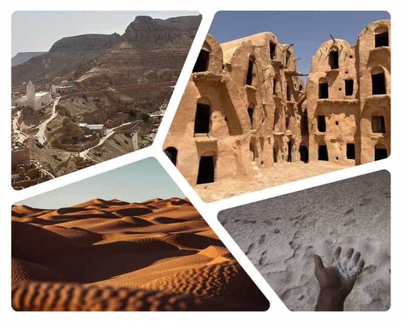 Billet Djerba : village caché de Chenini Tataouine et désert du Sahara