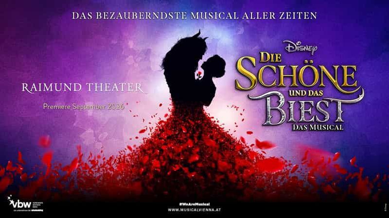 Billet Vienne : Billets pour la comédie musicale La Belle et la Bête