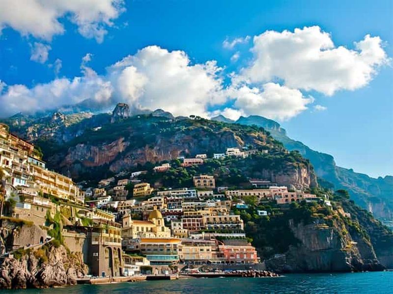 Billet Depuis Rome : Pompéi et côte amalfitaine avec Positano ou Sorrente
