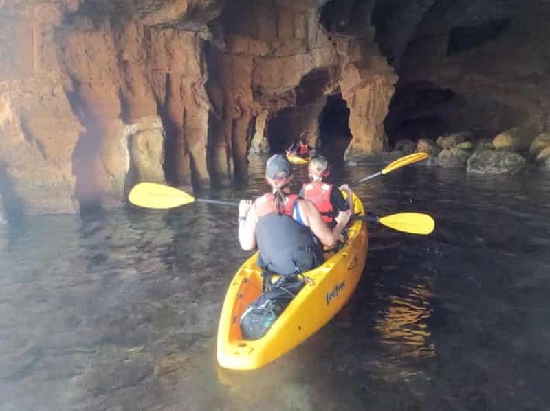 Billet Dénia : Excursion en kayak et plongée en apnée à Cova Tallada