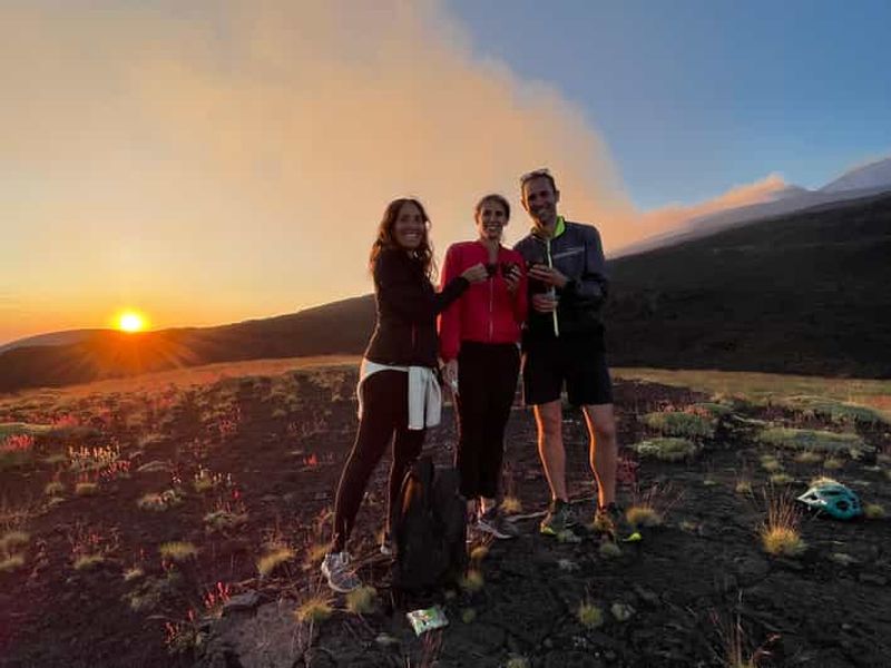 Billet Excursion à vélo électrique au coucher du soleil sur l’Etna
