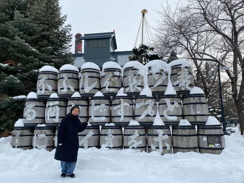 Billet Hokkaido : visite du musée de la bière de Sapporo et promenade locale