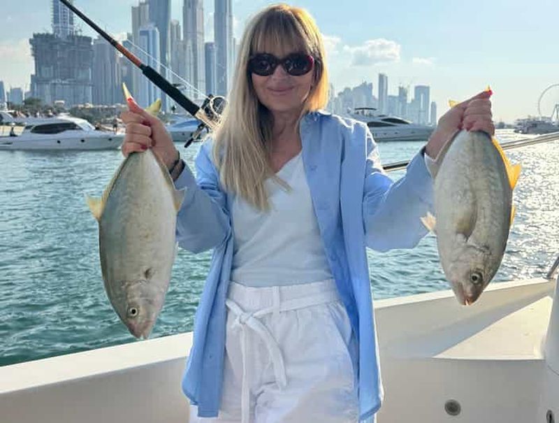 Billet Dubaï : Excursion privée de 4 heures de pêche en haute mer/à la roulette