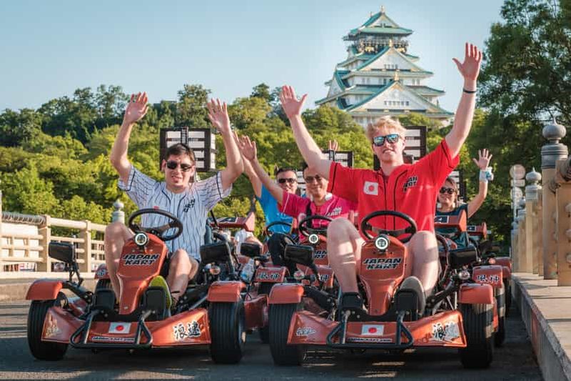 Billet Osaka : Visite guidée en karting dans les rues d'Osaka