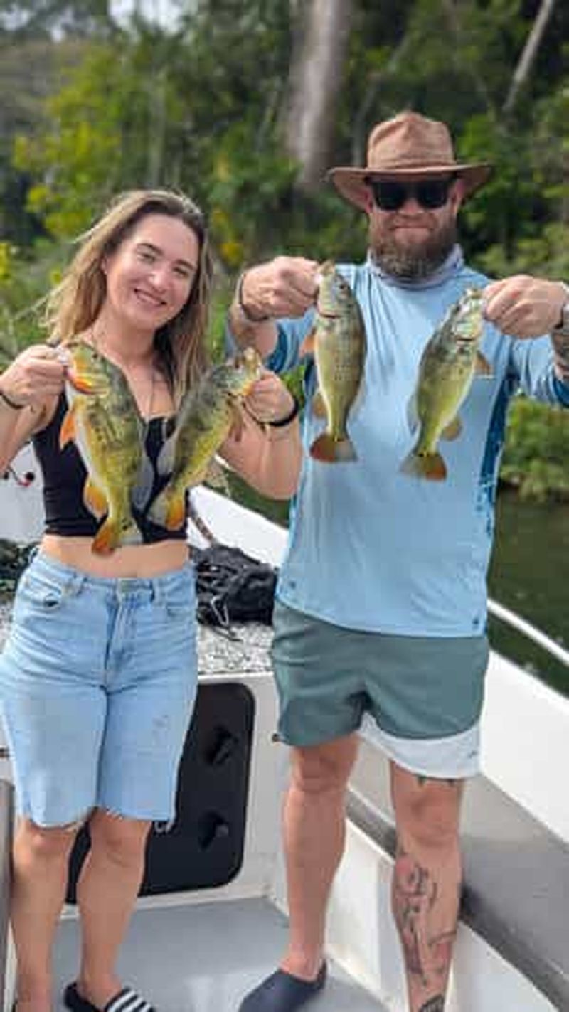 Billet Pêche privée dans le canal de Panama, lac Gatun
