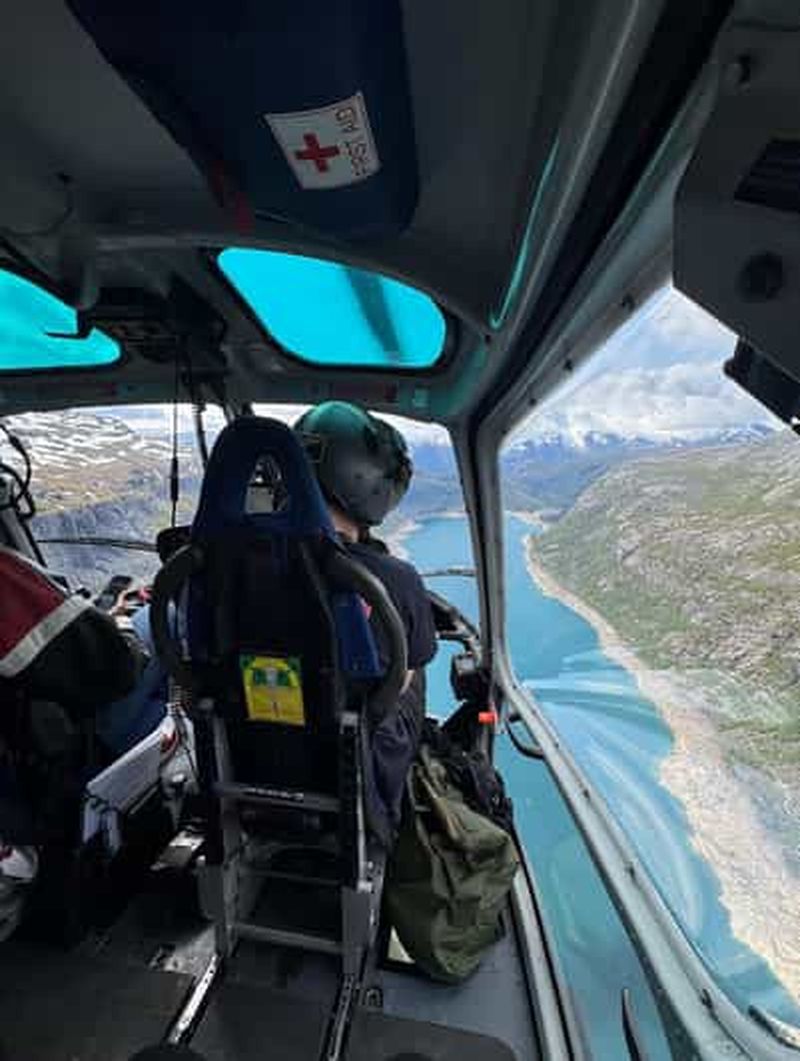 Billet Visite en hélicoptère de Trolltunga et des chutes d'eau depuis Bergen