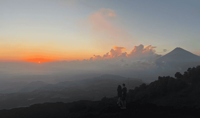 Billet Randonnée au coucher du soleil sur le volcan Pacaya, pizza et guimauves