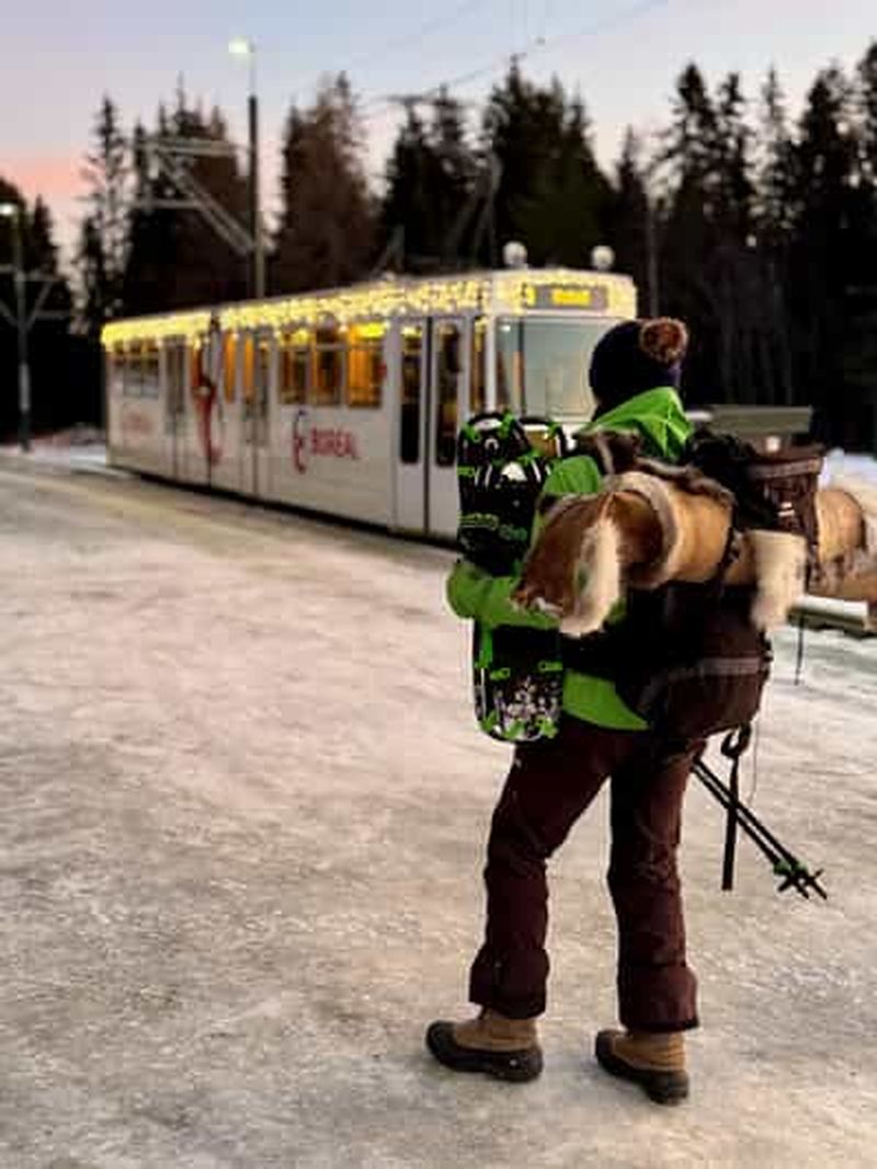 Billet Randonnée en raquettes nordiques à Trondheim et trajet en tramway