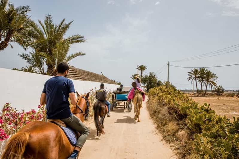 Billet Hammamet : 3 heures à cheval et à dos de chameau avec dégustation de pain local