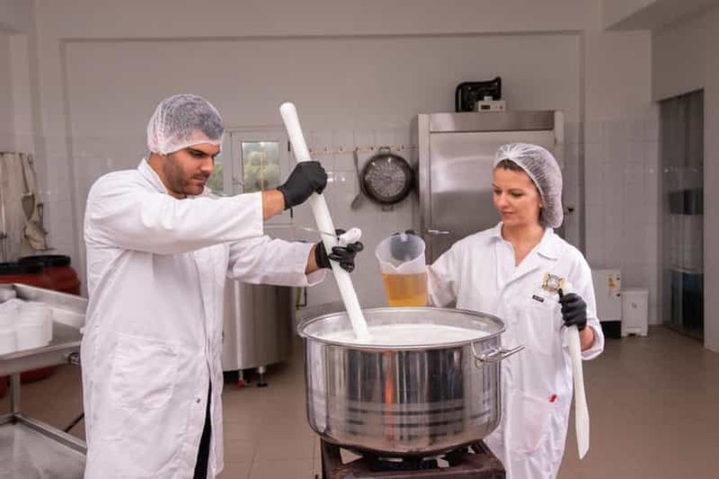 Billet Crète : Visite d'une ferme avec dégustation de fromages et traite des vaches