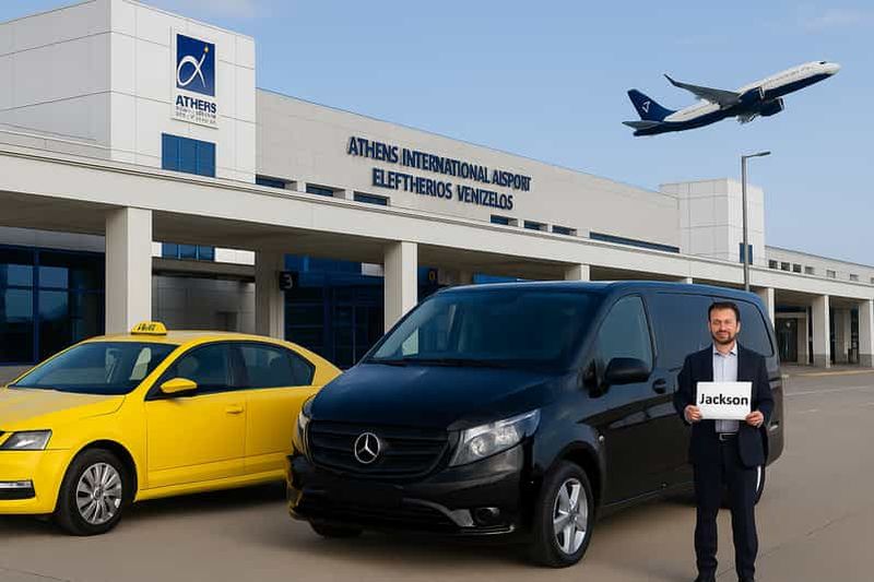 Billet Athènes : transfert privé depuis l'aéroport d'Athènes