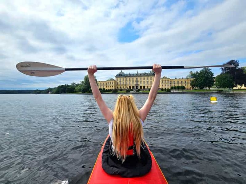 Billet Stockholm : Visite guidée en kayak du palais royal de Drottningholm