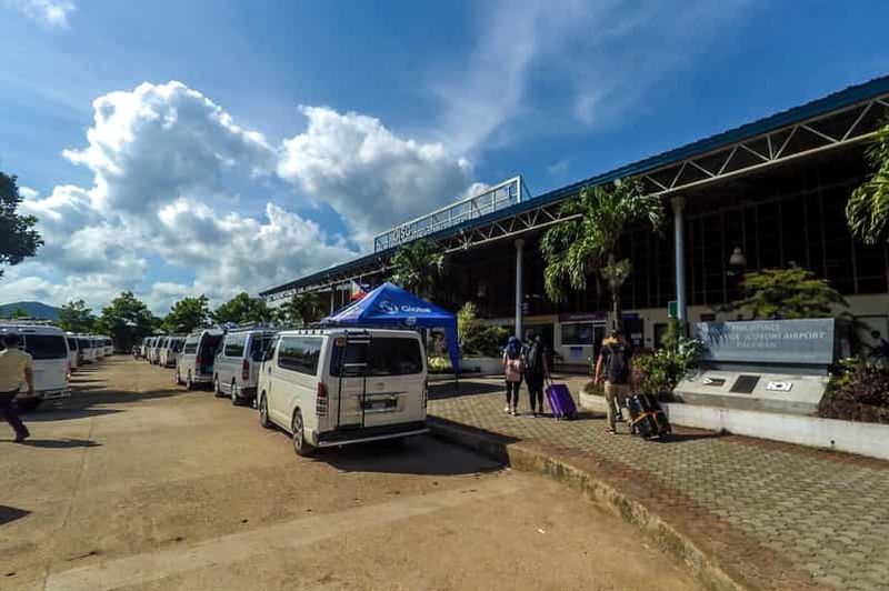 Billet Coron : Transfert aéroport aller simple