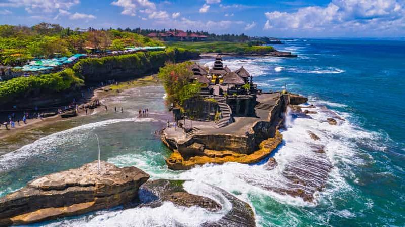 Billet Bali : Visite d'une demi-journée du temple de Tanah Lot au coucher du soleil