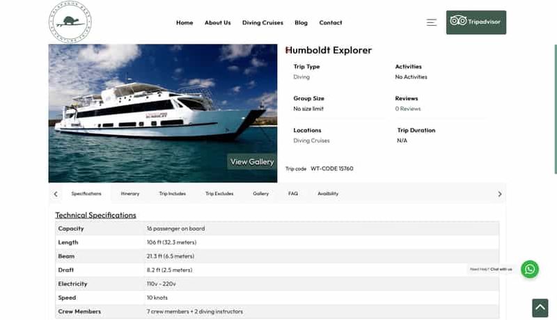 Billet Book Direct - Services de croisière commentée aux Galápagos