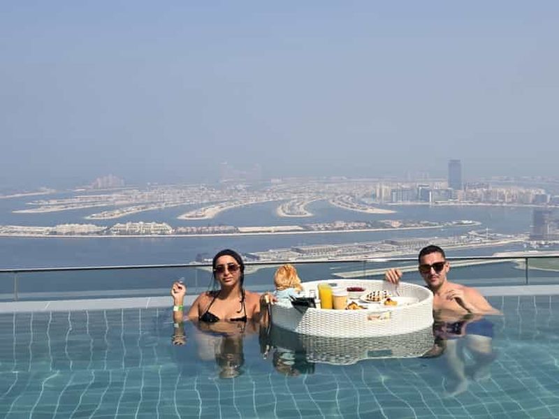 Billet Dubaï : visite d'élite avec piscine panoramique, shopping et prise en charge à l'hôtel