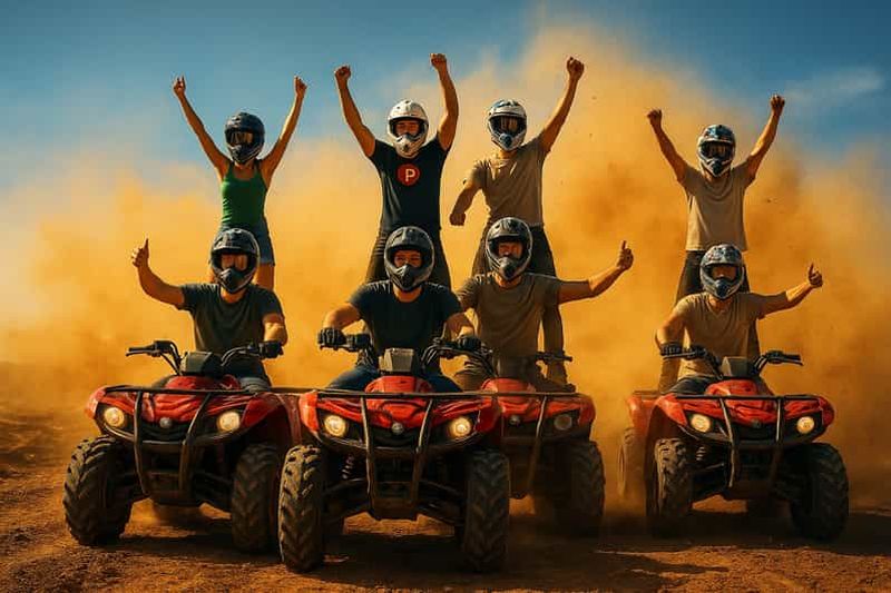 Billet Marrakech : aventure en quad et à dos de chameau avec dîner-spectacle à Agafay