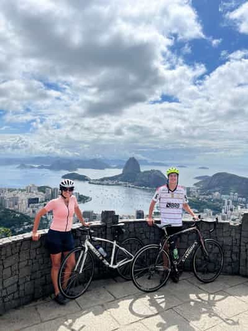 Billet Rio de Janeiro : visite guidée à vélo du Christ Rédempteur