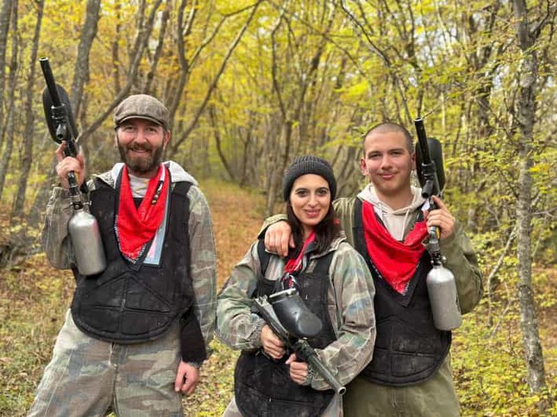 Billet Tbilissi : Expérience de paintball avec équipement et transferts