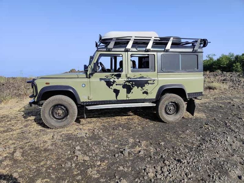 Billet Mont Etna : excursion en Jeep 4x4 d'une demi-journée le matin