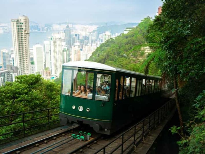 Billet Hong Kong : visite à pied nocturne, trajet en tramway et pic Victoria