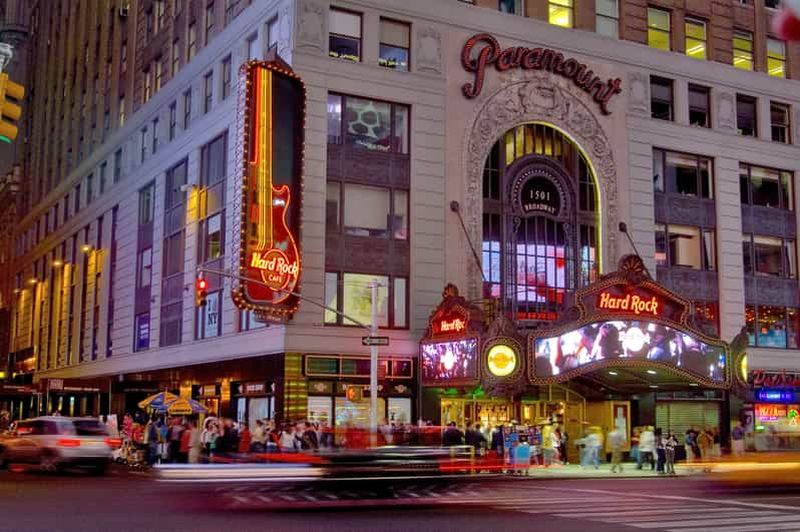 Billet New York : repas au Hard Rock Cafe de Times Square