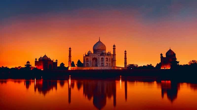 Billet Visite du Taj Mahal au coucher du soleil en Tuk Tuk avec guide privé