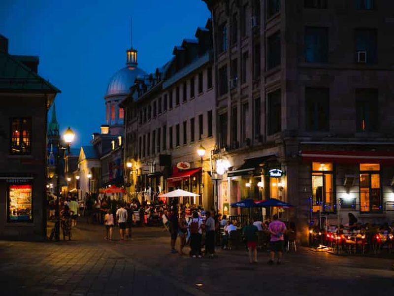 Billet Montréal : Visite à pied du Vieux-Montréal au crépuscule