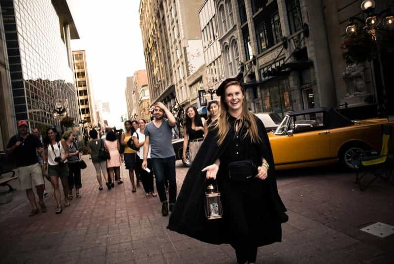 Billet Ottawa : visite nocturne hantée à pied