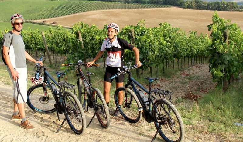 Billet Depuis Sienne : visite de la campagne du Chianti en vélo électrique avec déjeuner et vin