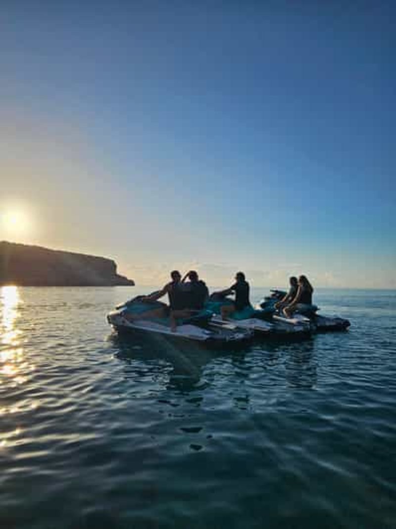 Billet MAJORQUE : TOUR EN JET SKI À CALA D'OR, AU LEVER OU AU COUCHER DU SOLEIL