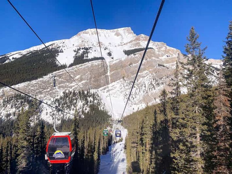 Billet Banff : Ski à Sunshine Village, sources chaudes et promenade en traîneau