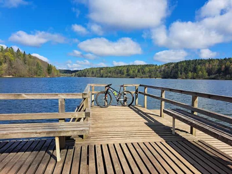Billet Vilnius : visite libre à vélo du parc de Verkiai et des lacs verts