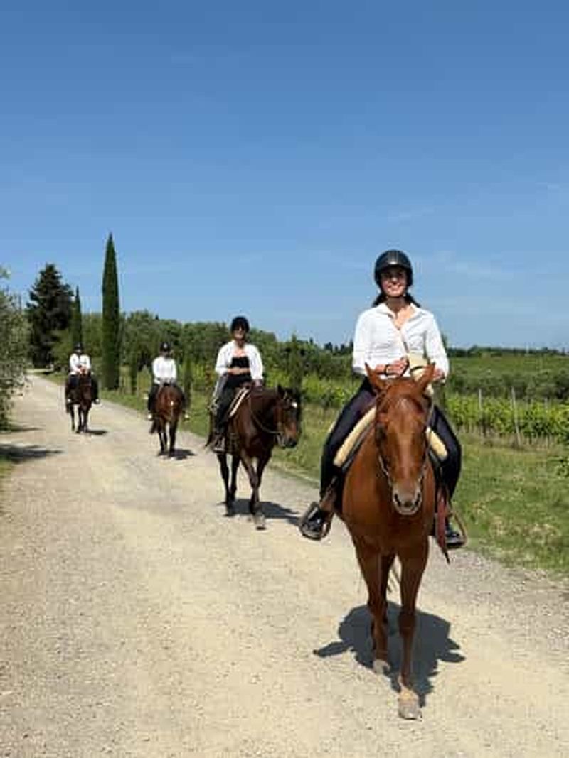 Billet Équitation dans la campagne toscane