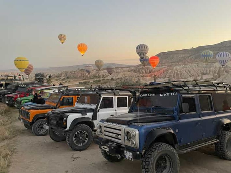 Billet Cappadoce : excursion safari en Jeep