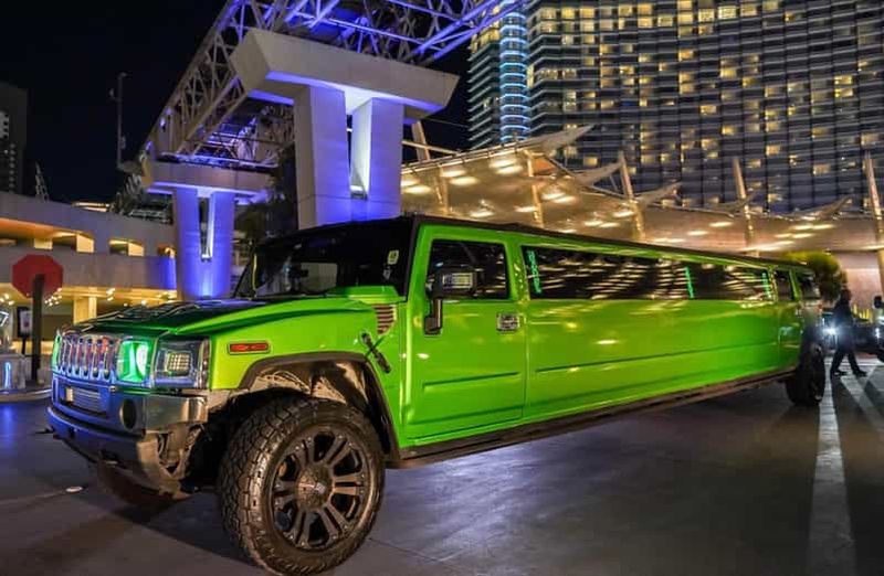 Billet Visite de Las Vegas en limousine avec champagne et entrée en boîte de nuit